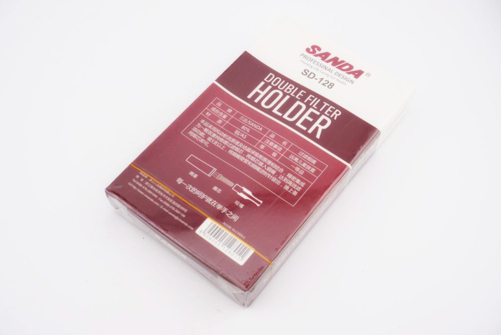 Szipka+Filter Sanda Holder SD-128 Ezüst+Fekete