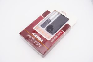 Szipka+Filter Sanda Holder SD-128 Ezüst+Fekete