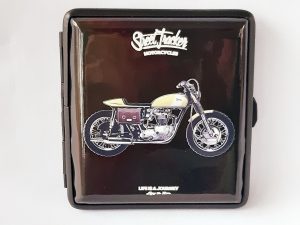 Cigaretta Tárca Cool Design Lakkozott - Motor - Street Tracker Motorcycles (1/A)