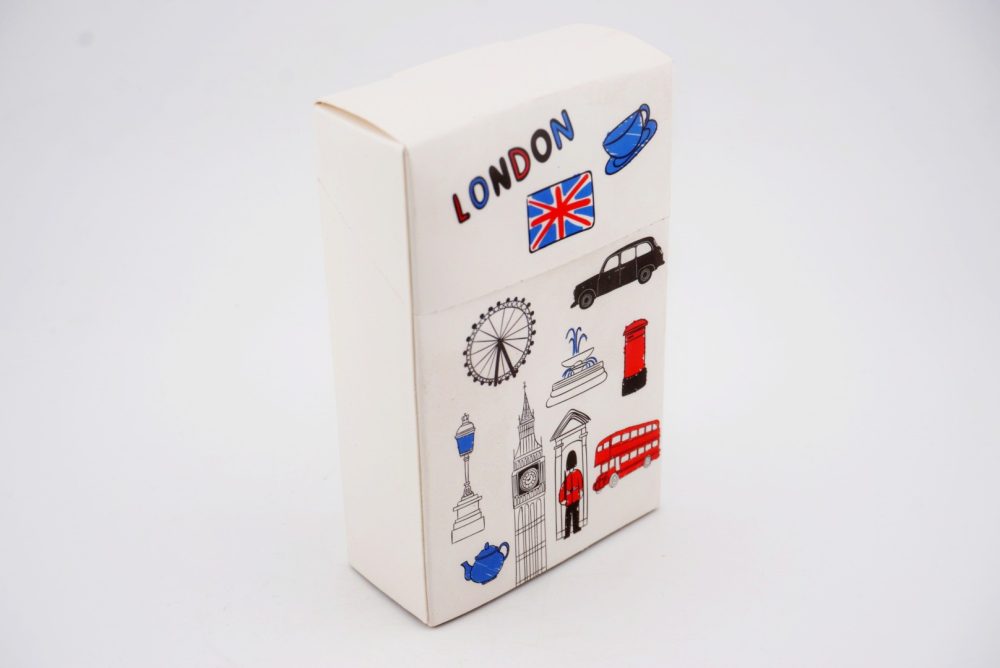 Cigaretta Doboz Papír Tok - London