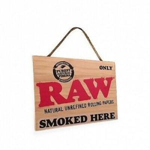 Raw Fatábla Falidísz - Smoked Here