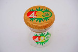 Tároló Üveg Tégely - Cannabis (3)