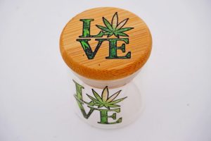 Tároló Üveg Tégely - Cannabis (2)
