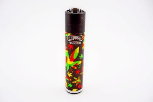 Öngyújtó Tűzköves Clipper - Cannabis (12)