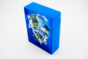 Click Műanyag Cigarettás Doboz (30szálhoz) - Kék 100 Euro