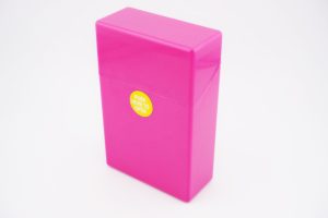 Click Műanyag Cigarettás Doboz - Rózsaszín