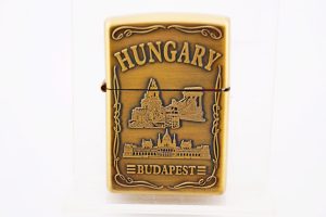 Öngyújtó Benzines – Hungary Budapest Díszdobozban (3)