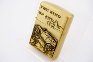 Öngyújtó Benzines Réz Színű - The King Of 4WD (2)